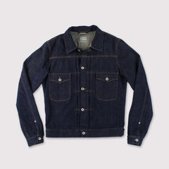 Type 2 Denim Jacket – Made in Italy, Japanese Selvedge Denim, Regular Fit Style J06 JP14