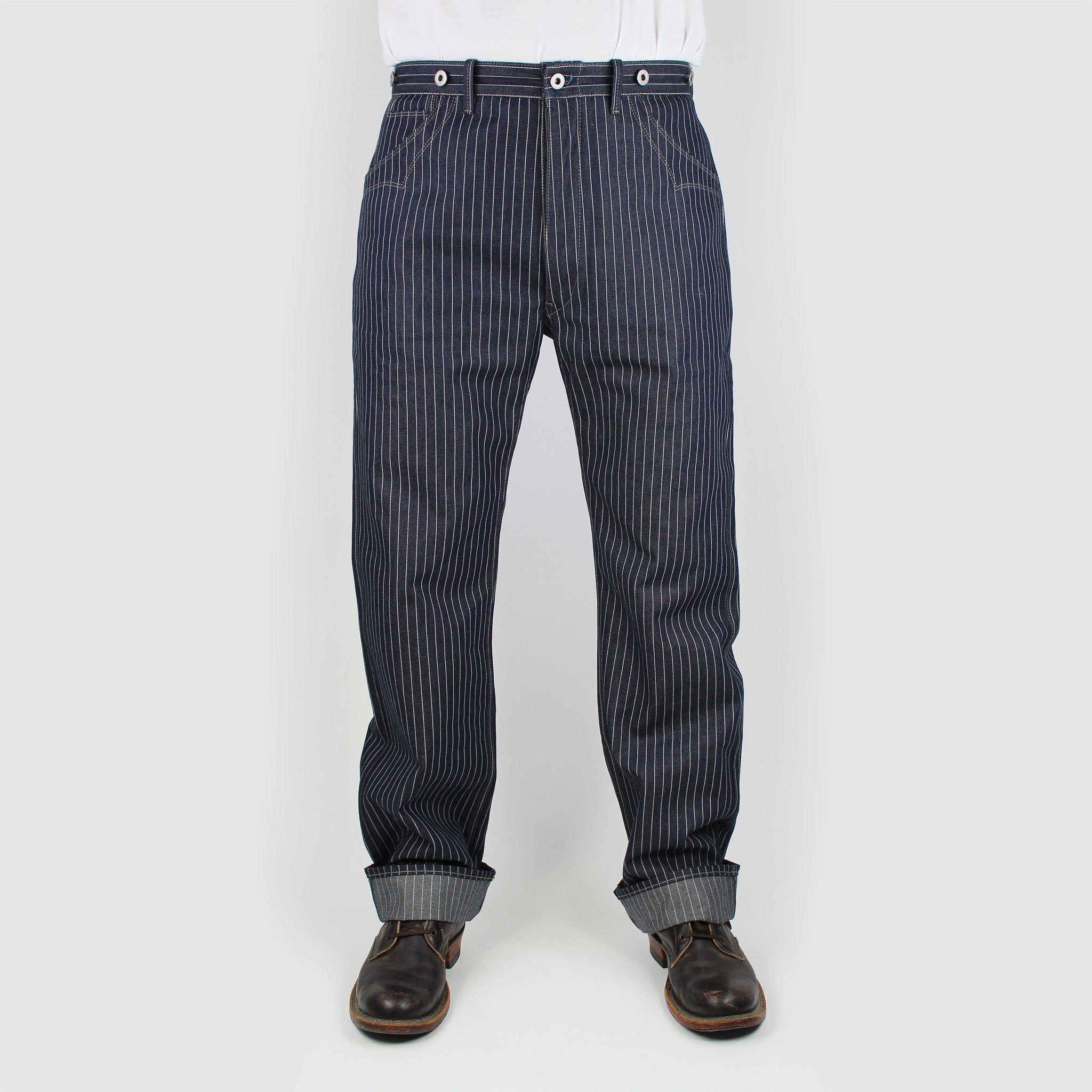 IJ1 JP03 - WAIST OVERALL Loose Fit, 11 oz. Japanese Dark